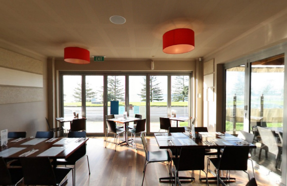 Front Of Cafe
